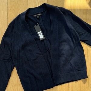 NWT Banana Republic Merino Women's Navy Cardigan